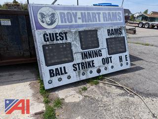 Softball Scoreboard